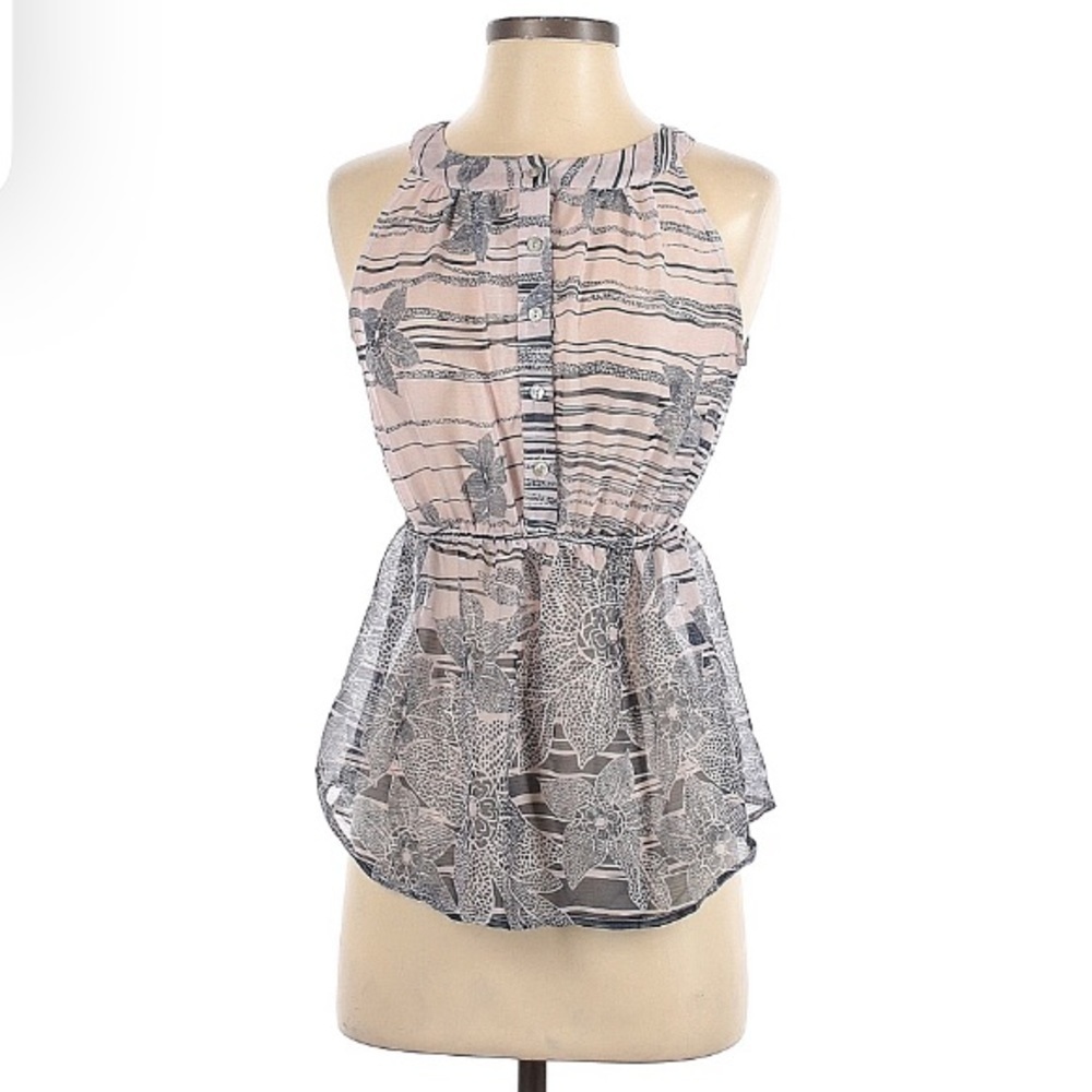 D'Closet Sleeveless Blouse l  SIZE S